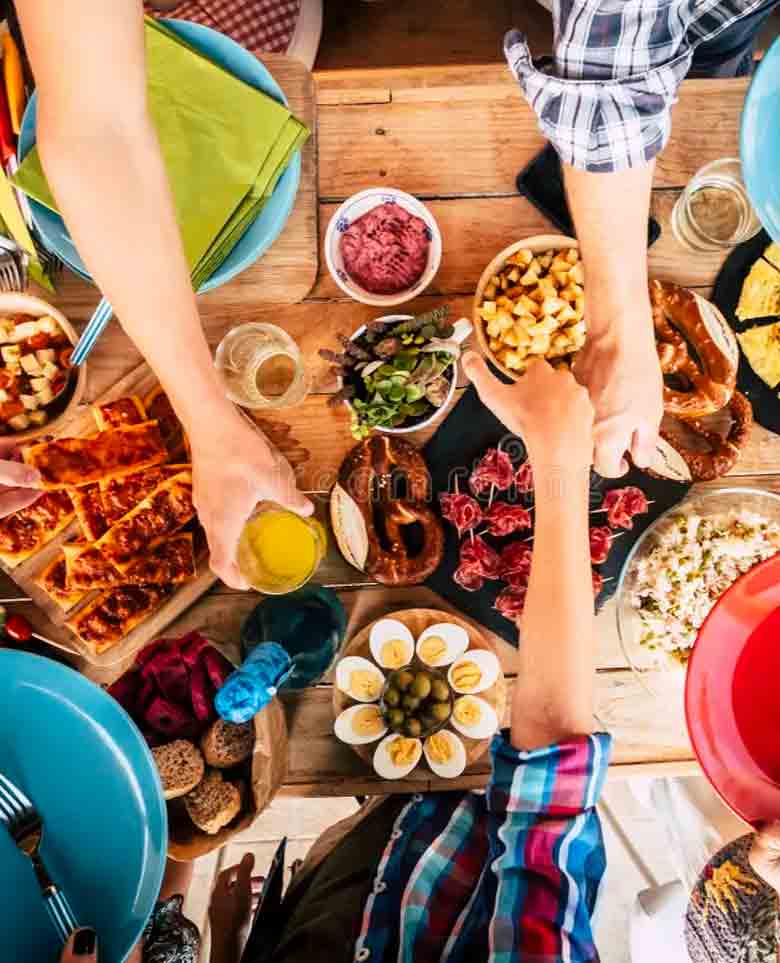 Comida para grupos
